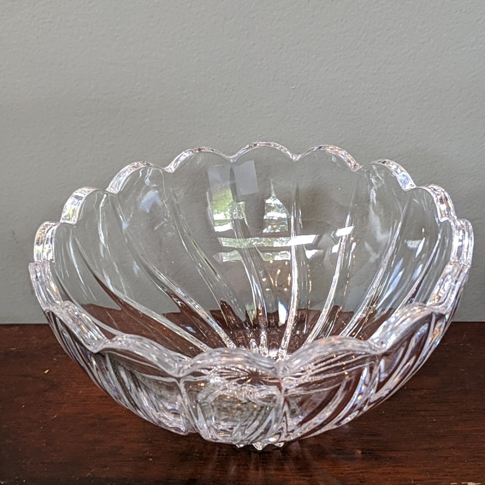 Mikasa Crystal Decorative Bowl